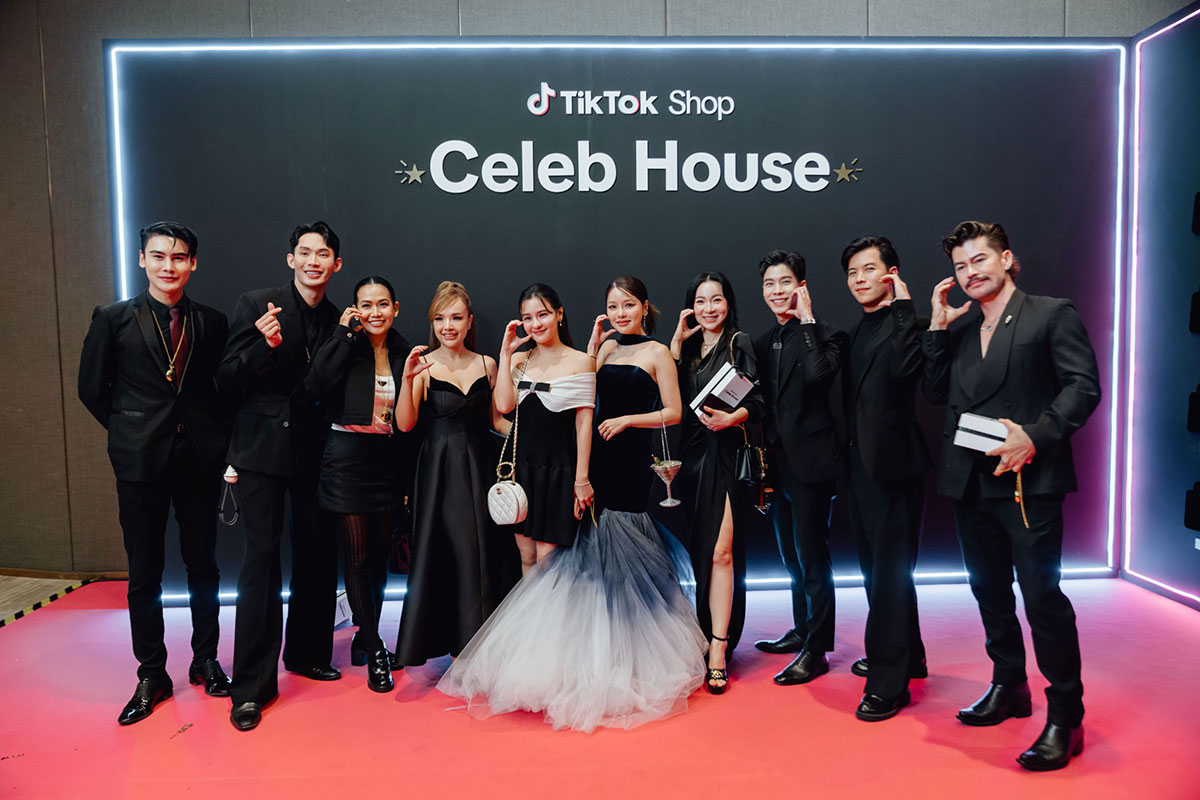 TikTok Shop ดึงท็อปครีเอเตอร์ เซเลป ดารา ศิลปินไทย เข้าร่วมงาน TikTok Shop Celeb House ครั้งแรก!